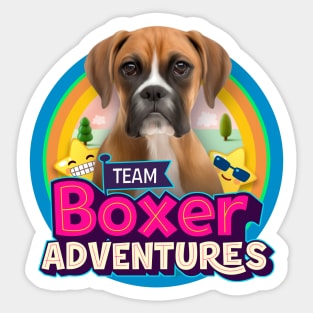 Boxer dog Sticker